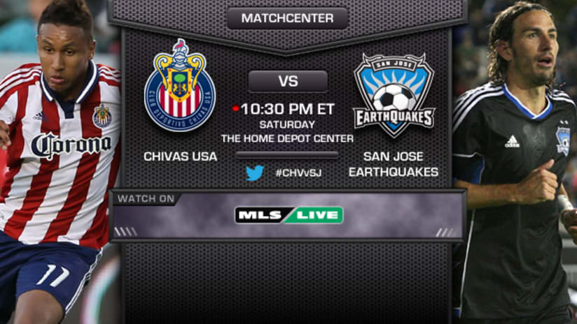 Chivas USA vs. San Jose Earthquakes, September 15, 2012