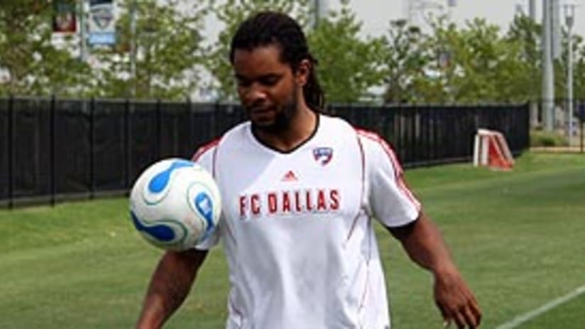 Adrian Serioux could see some first-team action for FC Dallas this weekend.