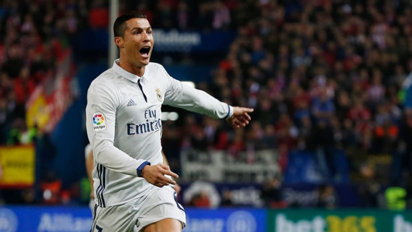 Cristiano Ronaldo - Real Madrid - Celebrating