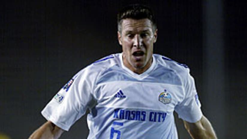 Peter Vermes spent three seasons as a standout player for the Kansas City Wizards.
