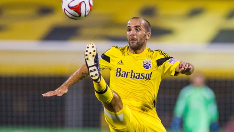 Federico Higuain in action for the Columbus Crew