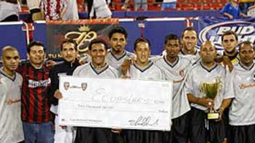 The Ecuastars claimed the 2004 Copa Budweiser Championship last Saturday.