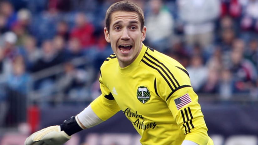 Troy Perkins of the Portland Timbers