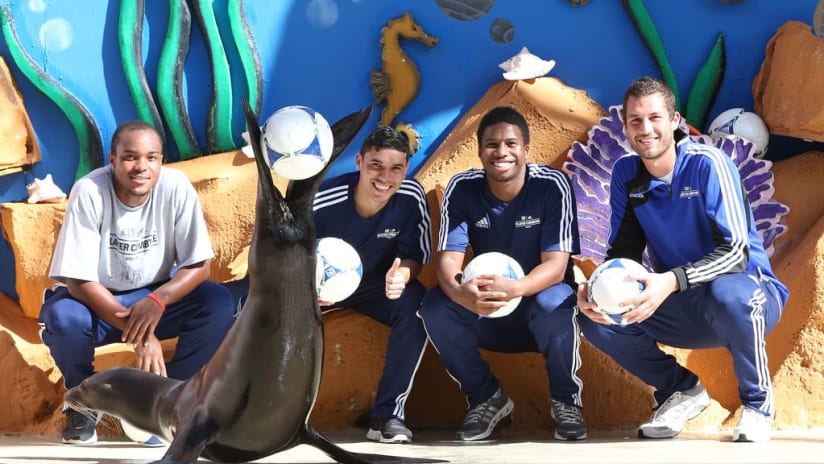 MLS Combine Diary: Soccer with Sea Lions -