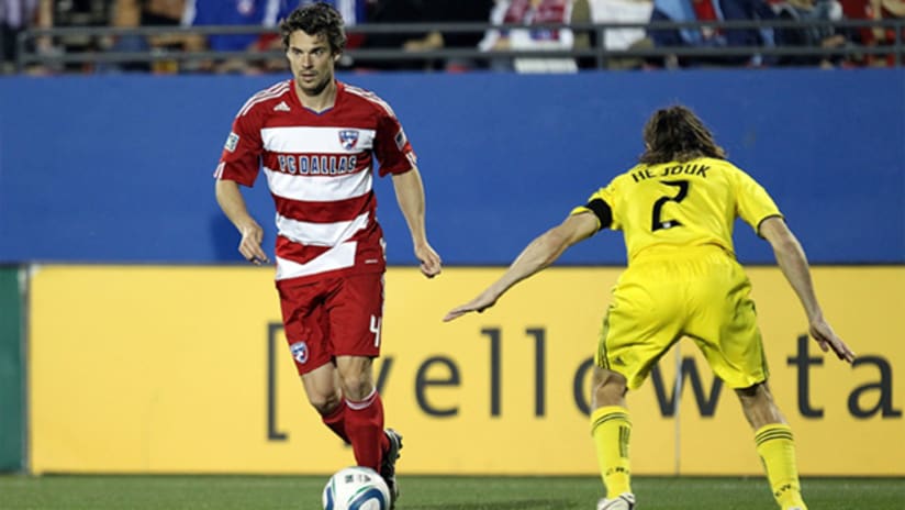 Heath Pearce and FC Dallas are in search of the club's first win in Columbus since 2007.