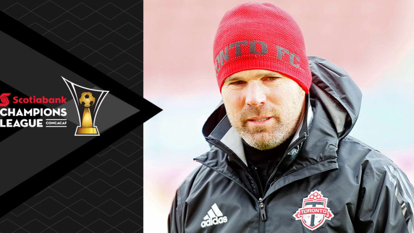 Greg Vanney - Toronto FC - in cold weather gear - CCL overlay