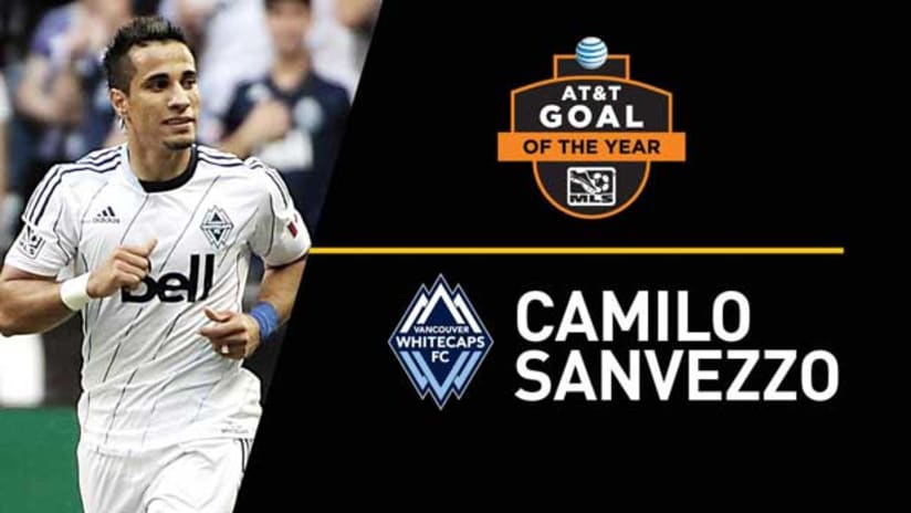 2013 AT&T Goal of the Year winner - Camilo Sanvezzo