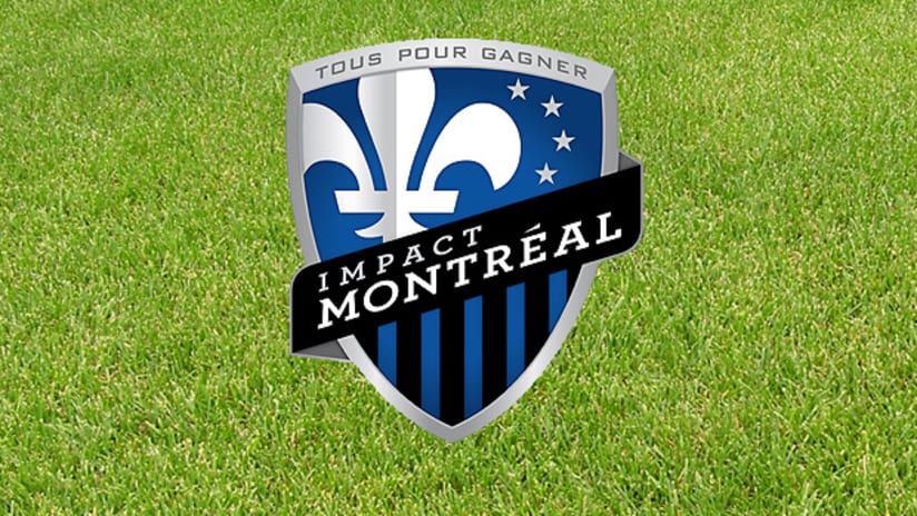 Montreal logo on grass