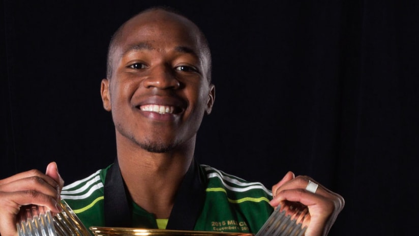 Darlington Nagbe - MLS Cup 2015 - Smiling