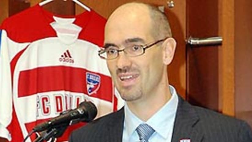 FCD's Steve Morrow is attending his first Combine as a head coach.