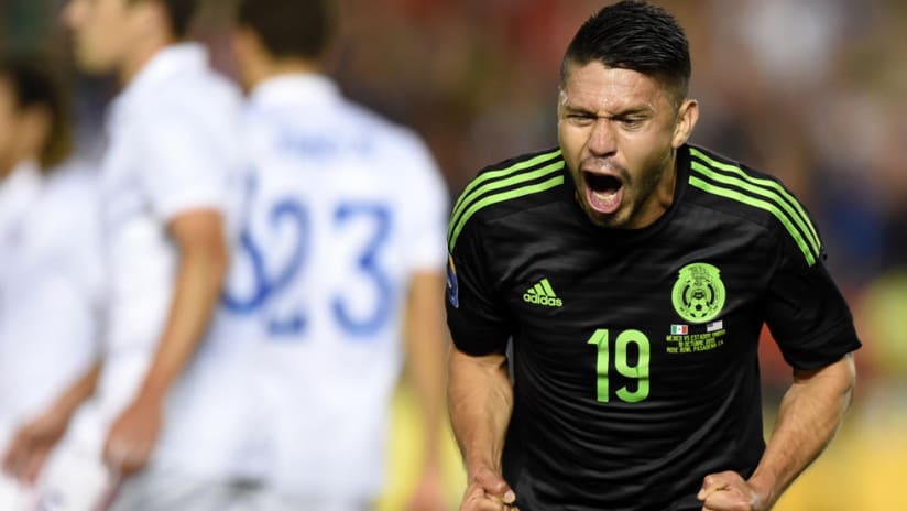 CONCACAF Cup - Mexico - Oribe Peralta - Primal scream