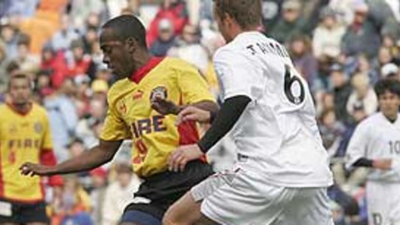 Thiago played with the Chicago Fire in the 2004 U.S. Soccer Hall of Fame Game.