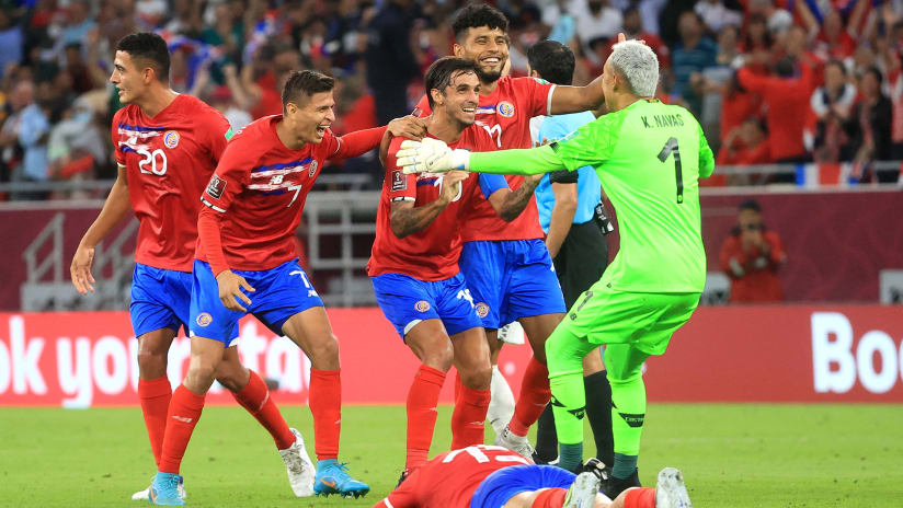 Costa Rica World Cup celebration