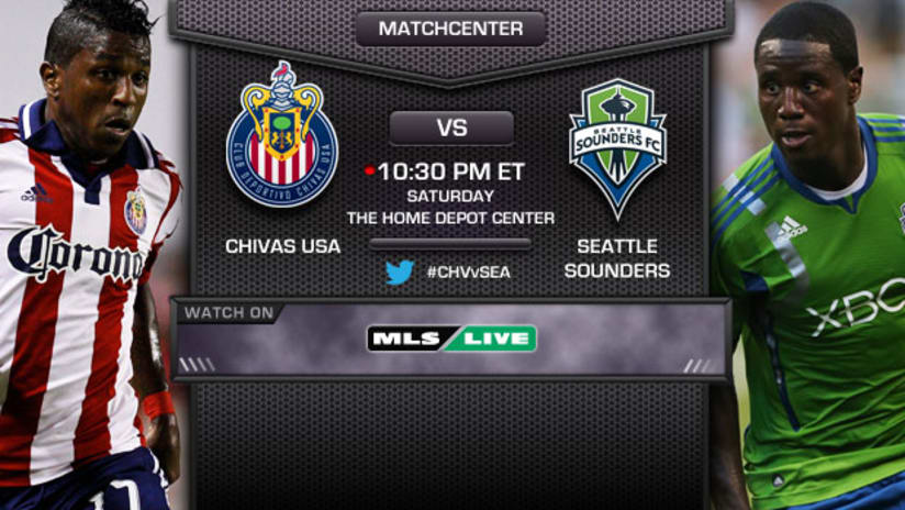 Chivas USA vs. Seattle Sounders, August 25, 2012