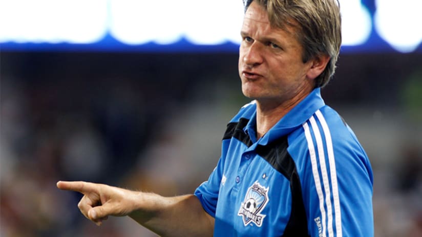 With left back Ramiro Corrales injured, San Jose coach Frank Yallop must weigh his options.
