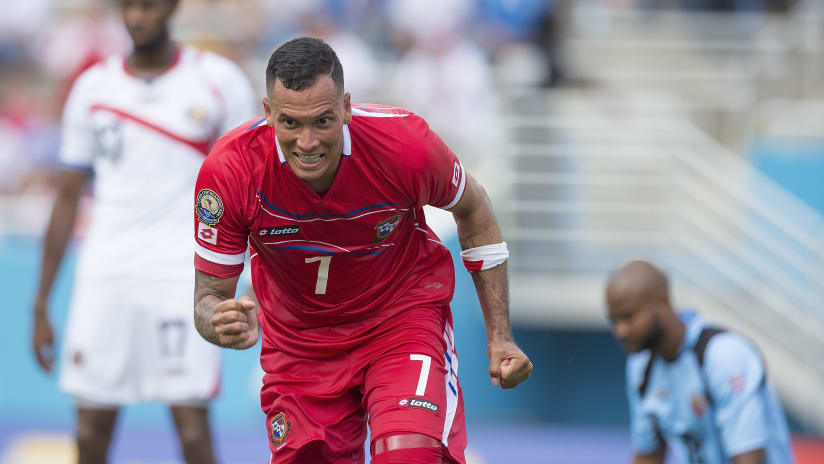 Blas Pérez scored for Panama vs Costa Rica