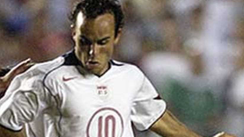 Landon Donovan paced the U.S. team Sunday with a goal and an assist.