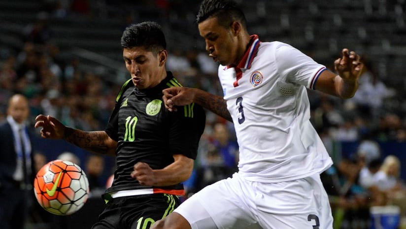 Julio Cascante - Costa Rica U-23s vs. Mexico - 2015