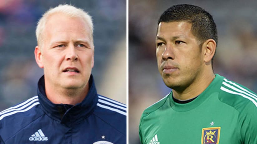 Jimmy Nielsen and Nick Rimando