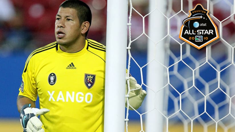 Nick Rimando, making his second All-Star appearance, is one of four RSL players selected to the All-Star team.