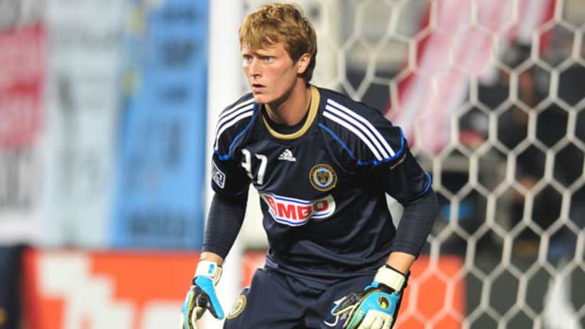 Philly reserve 'keeper Chase Harrison