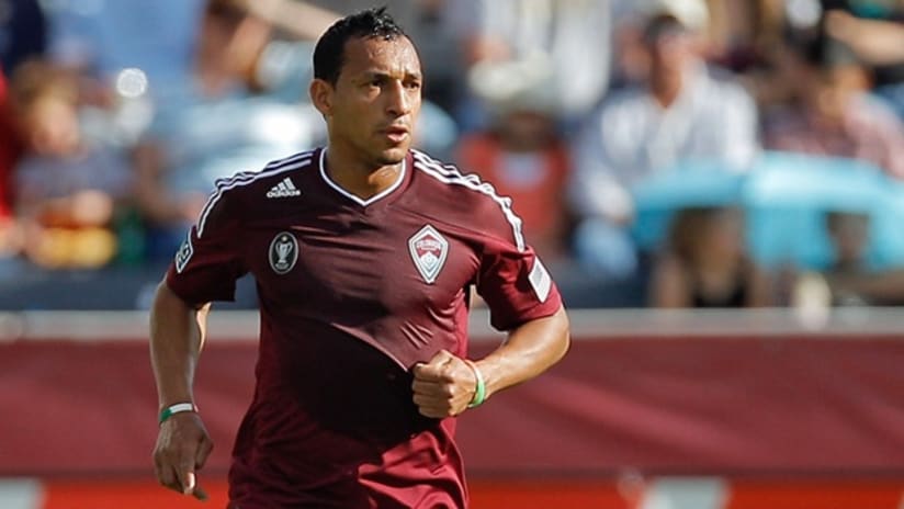 Tyrone Marshall is back from the brink of retirement with the Colorado Rapids this season.