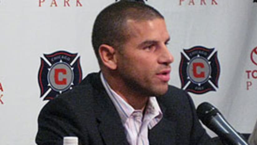 This was the final year on the pitch for legendary Fire midfielder Chris Armas.