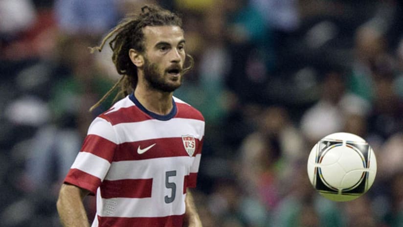 Kyle Beckerman with the US national team
