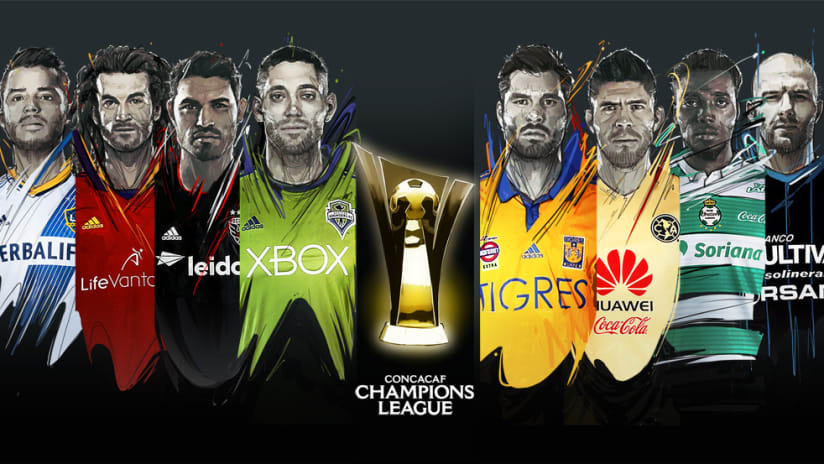 CONCACAF Champions League - Quarterfinalists - illustration