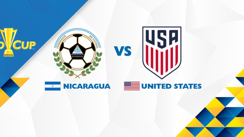 Nicaragua vs. USA - CONCACAF Gold Cup - Match Preview Image