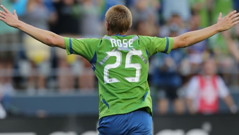 Seattle rookie Andy Rose