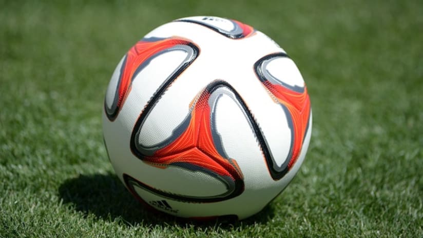 A soccer ball (adidas MLS 2014)