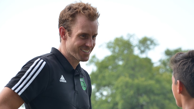 Austin FC Academy General Manager Tyson Wahl
