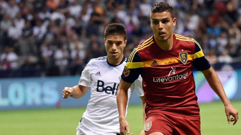 Luis Silva in action for Real Salt Lake