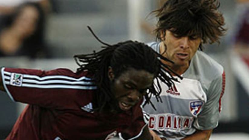 Juan Toja (right) and FC Dallas have a score to settle with their state rivals.