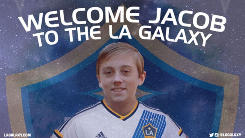 LA Galaxy sign Jacob Trainor through Make-A-Wish