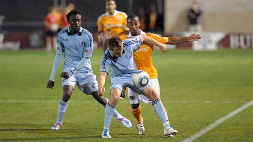 Sporting Kansas City defeated Houston Dynamo in a USOC play-in game.