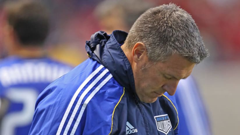 The winless streak for Peter Vermes and the Wizards has reached nine games.