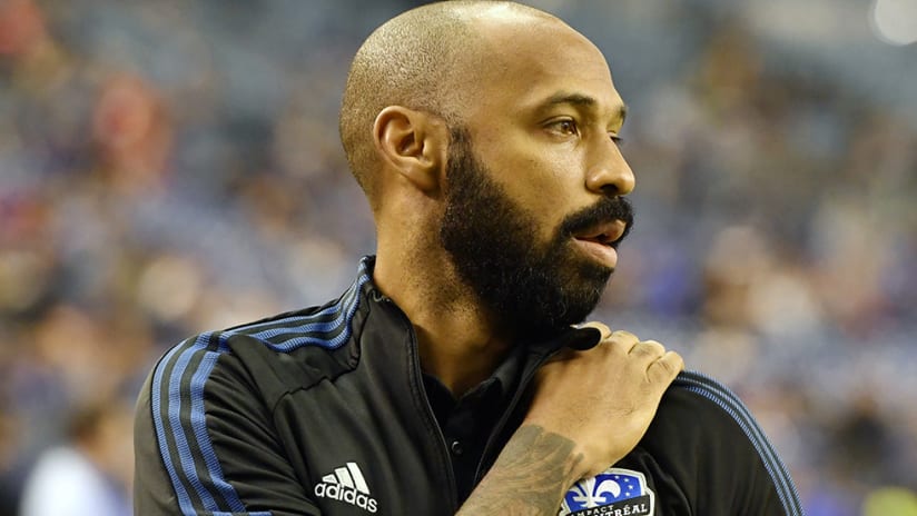 Thierry Henry - Montreal Impact - sideline coach