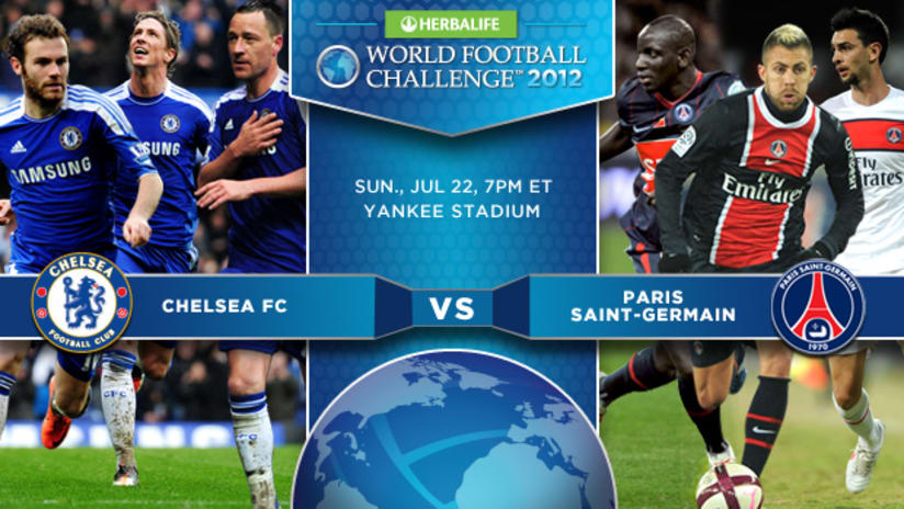 WFC: Chelsea vs. Paris Saint-Germain, July 22, 2012 REVISED
