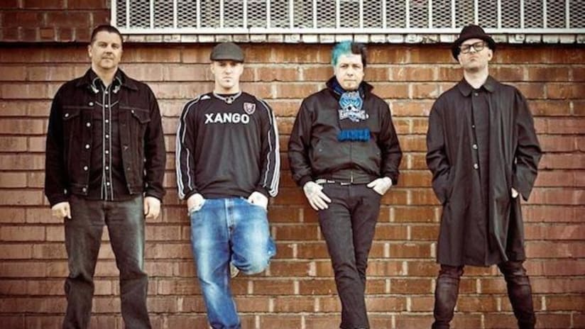 Punk rock band Rancid, featuring a fan of Real Salt Lake and San Jose Earthquakes