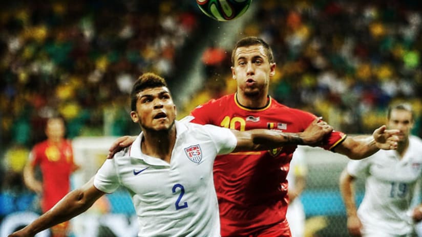 World Cup: DeAndre Yedlin, US national team, vs. Belgium.