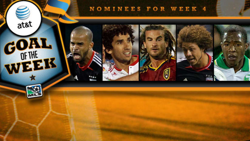 AT&T Goal of the Week: Week 4 nominees