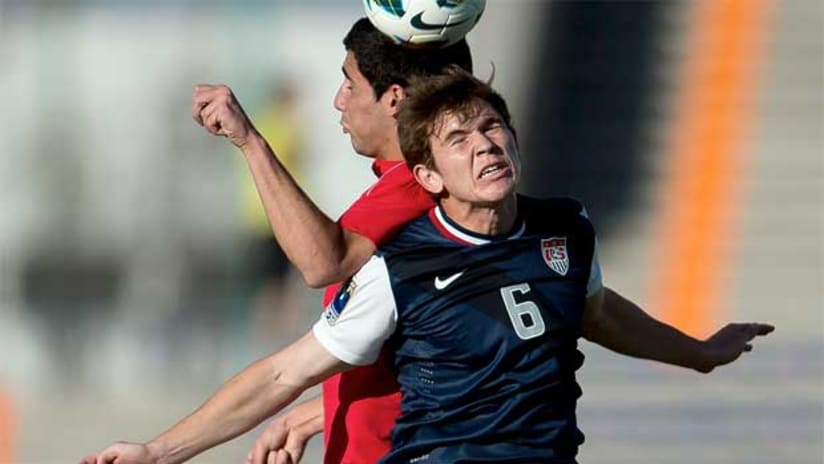 Wil Trapp during the US-Canada game at the U-20 Championship
