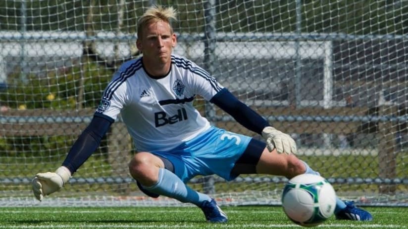 Vancouver Whitecaps goalkeeper David Ousted