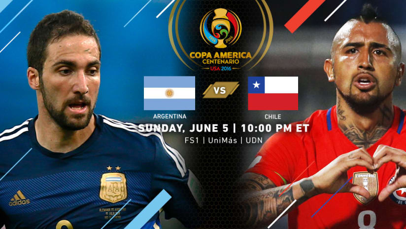 Argentina Vs Chile Copa America Centenario Match Preview Mlssoccer Com