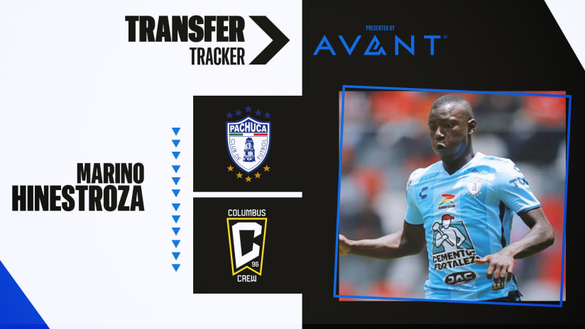 Marino Hinestroza - Columbus Crew - transfer