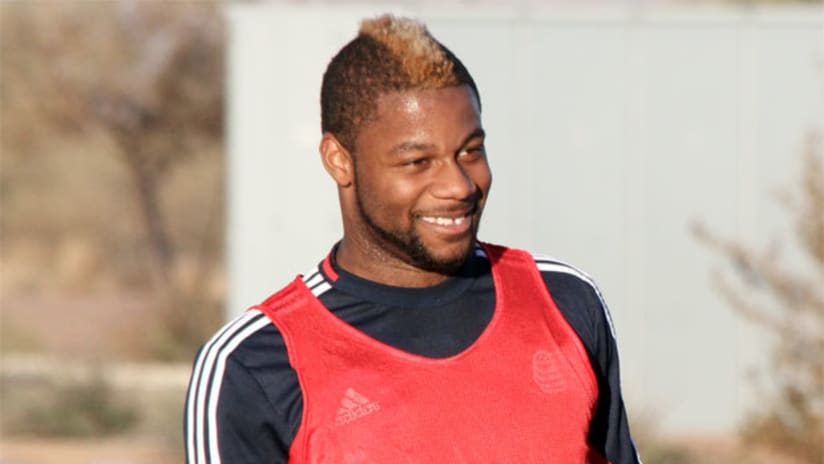 Andrew Farrell of the New England Revolution