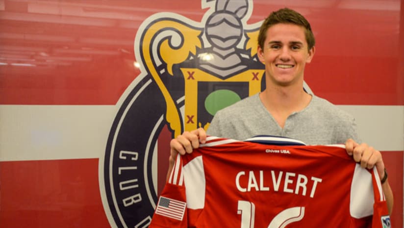 Caleb Calvert signs for Chivas USA