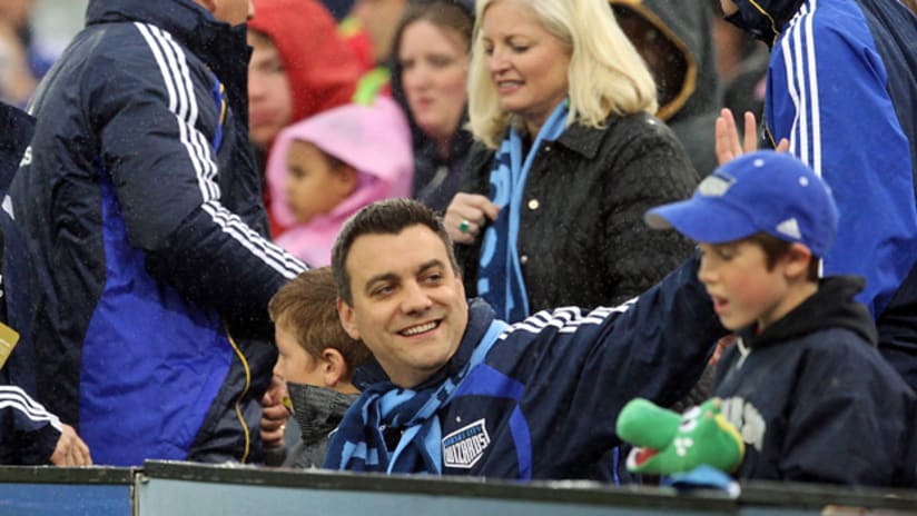 Wizards president Robb Heineman helped bring a soccer-specific stadium and a DP to Kansas City.
